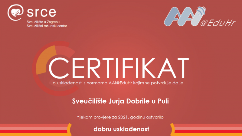 Certificiranje ustanova u sustavu...