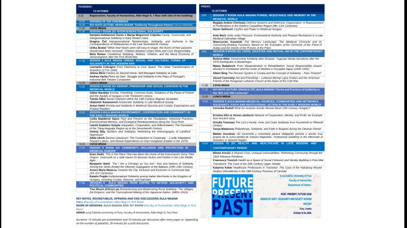 Past, Present, Future VII: Bonds of...